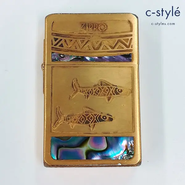 ZIPPO ジッポー 1932年製 REPLICA レプリカ オイルライター ゴールド 喫煙具