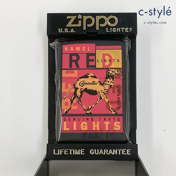 ZIPPO ジッポー キャメル RED Kamel Lights 1995 オイルライター ブラック 喫煙具