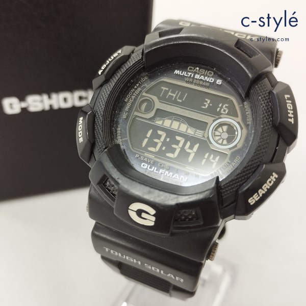 CASIO カシオ G-SHOCK GULFMAN ガルフマン 腕時計 ブラック GW-9110BW