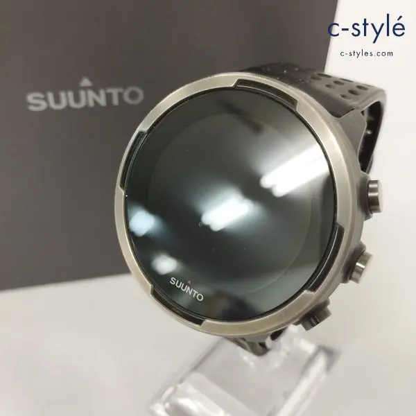 SUUNTO 9 スント BARO TITANIUM OW183 腕時計 ブラック スマートウォッチ