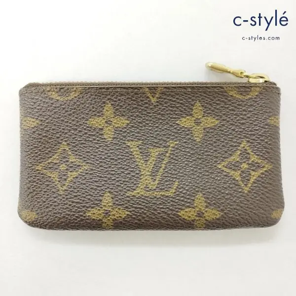 LOUIS VUITTON ルイヴィトン モノグラム ポシェットクレ ブラウン M62650 小銭入れ コインケース