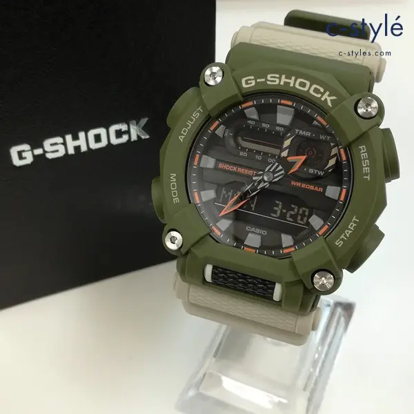 CASIO カシオ G-SHOCK 腕時計 オリーブ GA-900HC-3AJF アナデジ