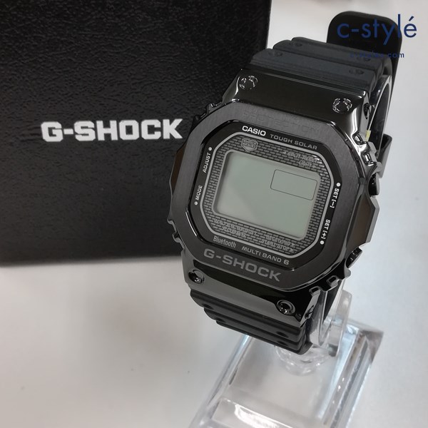 CASIO カシオ G-SHOCK 腕時計 ブラック GMW-B5000G-1JF ソーラー電波