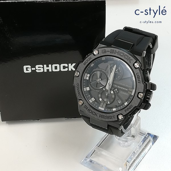 CASIO カシオ G-SHOCK 腕時計 ブラック GST-B100X-1AJF タフソーラー