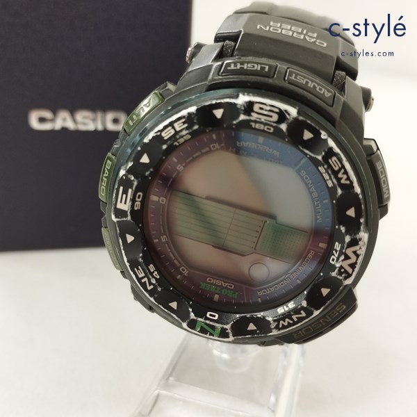 CASIO カシオ PRO TREK プロトレック 腕時計 ブラック PRW-S2500-1JF ウォッチ