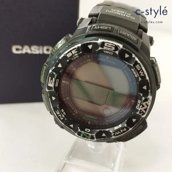 CASIO カシオ PRO TREK プロトレック 腕時計 ブラック PRW-S2500-1JF ウォッチ