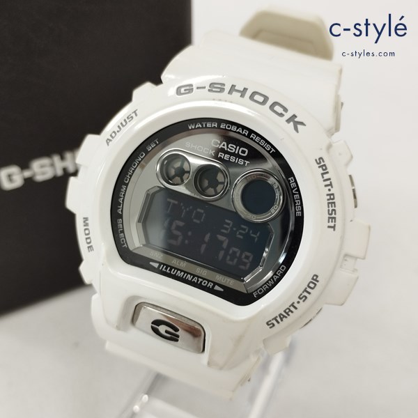 CASIO カシオ G-SHOCK 腕時計 ホワイト デジタル GD-X6900FB ウォッチ
