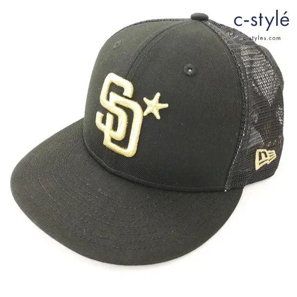 NEW ERA ニューエラ 2022年 MLB オールスター サンディエゴ パドレス キャップ 7・1/2 59.6cm ブラック