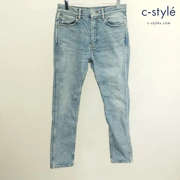 Ron Herman ロンハーマン Slim Tapered Stretch Denim Pants S ライトブルー デニムパンツ 日本製 ジーンズ