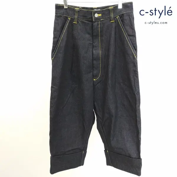 KIDILL キディル Cropped Wide Denim 44 インディゴ KL258 綿100 日本製
