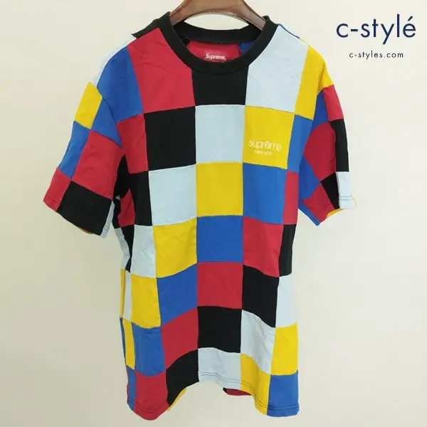 Supreme シュプリーム Patohwork Pique Tee L マルチカラー
