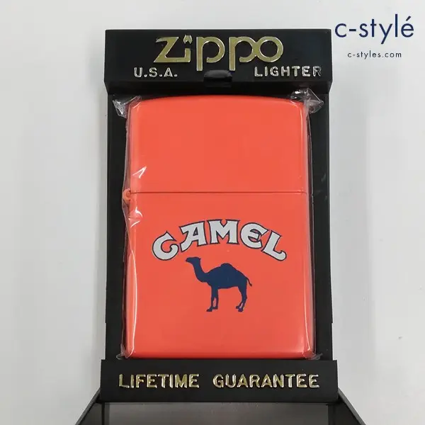 ZIPPO ジッポー CAMEL キャメル アウトドア オレンジ 1992 オイルライター 喫煙具