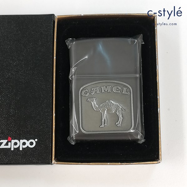 ZIPPO ジッポー CAMEL キャメル Beast Midnight chrome 1996 オイルライター シルバー系 喫煙具
