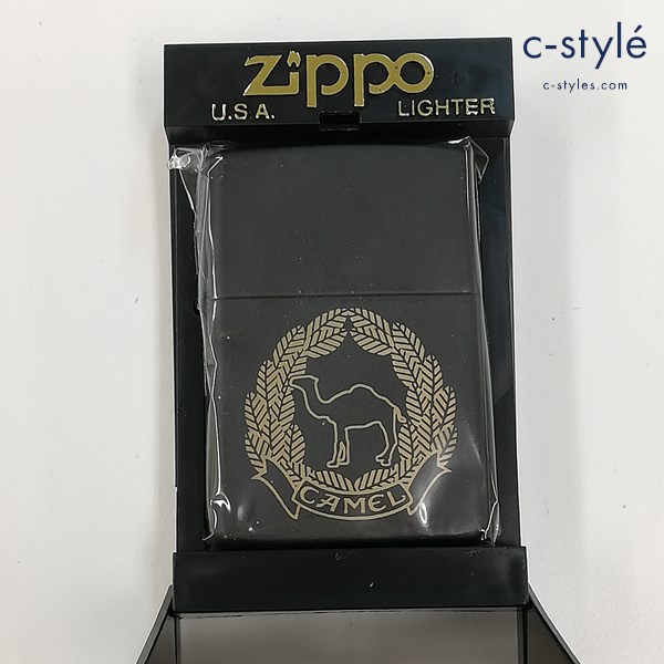 ZIPPO ジッポー CAMEL キャメル オイルライター マットブラック 喫煙具