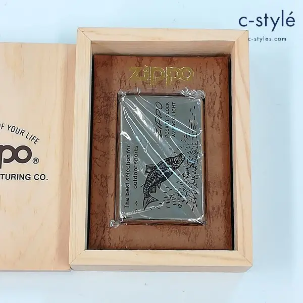 ZIPPO ジッポー オイルライター型 ポケットクロック w/ブラックライト 時計 シルバー 喫煙グッズ