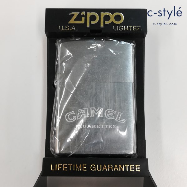 ZIPPO ジッポー CAMEL キャメル Cigarettes European 1995 オイルライター シルバー 喫煙具
