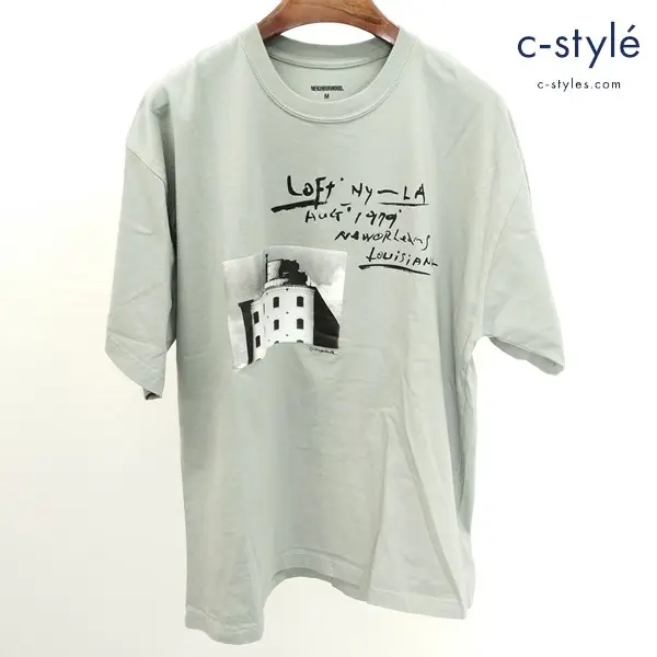 NEIGHBORHOOD ネイバーフッド 22SS ON-3/C-TEE SS Tシャツ M セージグリーン 半袖 コットン100 日本製