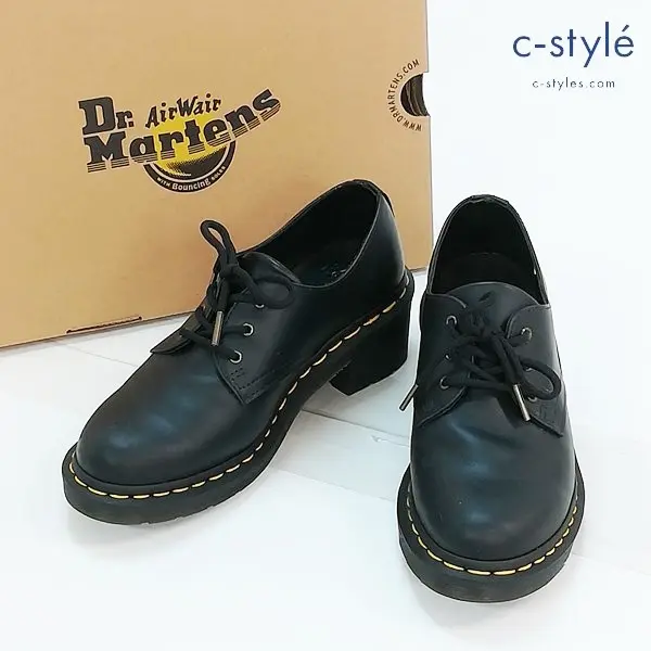 Dr.Martens ドクターマーチン AMORY アモリー 3ホールシューズ UK6 ブラック 25437001 革靴 レディース