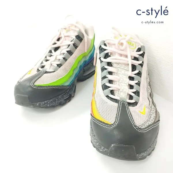 NIKE ナイキ × SIZE? サイズ？AIR MAX 95 エアマックス95 スニーカー 26cm マルチカラー CW5378-001 シューズ