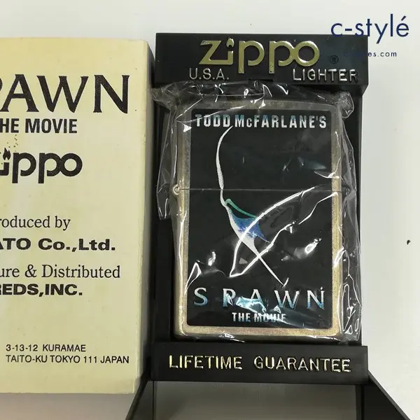 ZIPPO ジッポー SPAWN THE MOVIE スポーンザムービー オイルライター シルバー 喫煙具