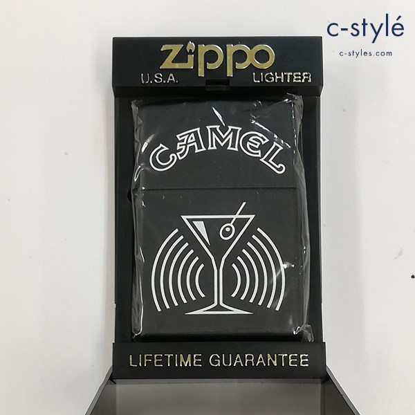 ZIPPO ジッポー CAMEL キャメル Martini カクテル オイルライター ブラック 喫煙具