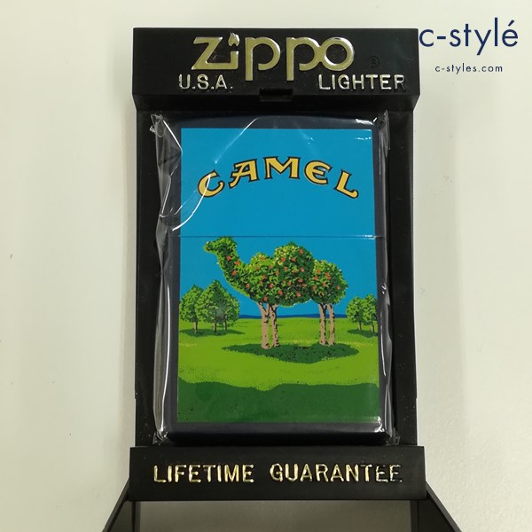 ZIPPO ジッポー CAMEL キャメル CM-174 オイルライター ネイビー 喫煙具