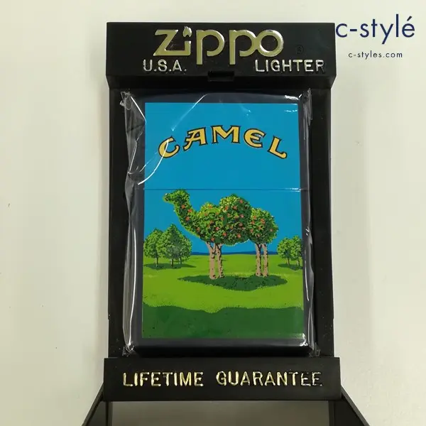 ZIPPO ジッポー CAMEL キャメル CM-174 オイルライター ネイビー 喫煙具