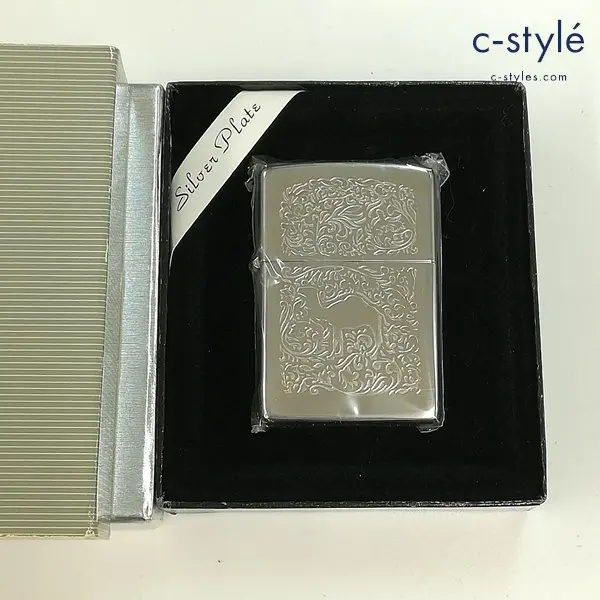ZIPPO ジッポー CAMEL キャメル Western Silver Plate オイルライター シルバー 喫煙具