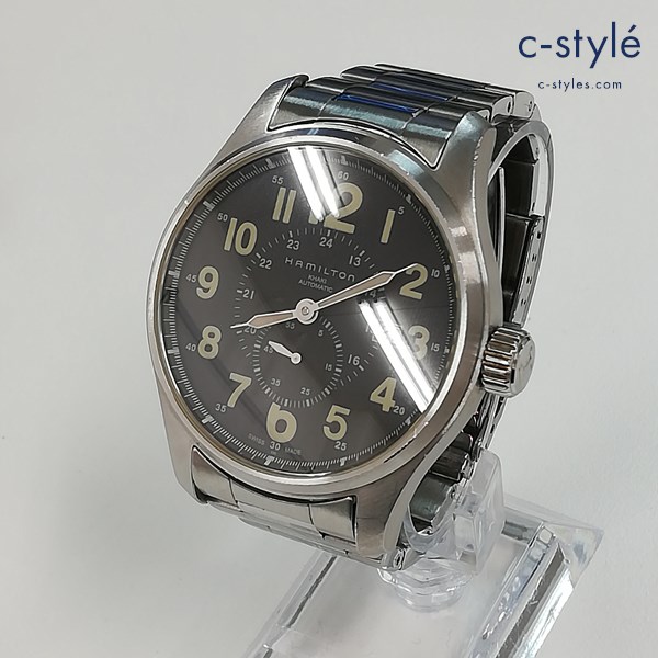 HAMILTON ハミルトン 腕時計 シルバー H706550 自動巻き アナログ