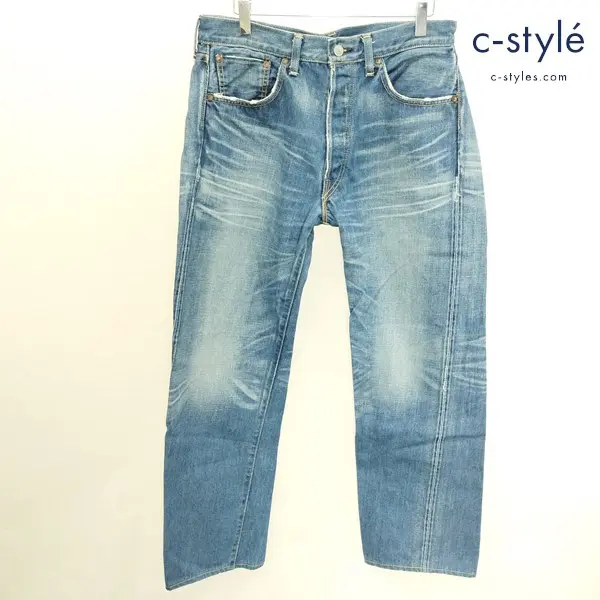 LEVI’S リーバイス LVC 55501 デニムパンツ W34 L36 インディゴ 501XX 復刻 J22 4502001775