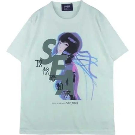 攻殻機動隊 Tシャツ(GHOST IN THE SHELL TSHIRT)×wind and sea(ウィンダンシー) 攻殻機動隊 Sac_2045 Tシャツ