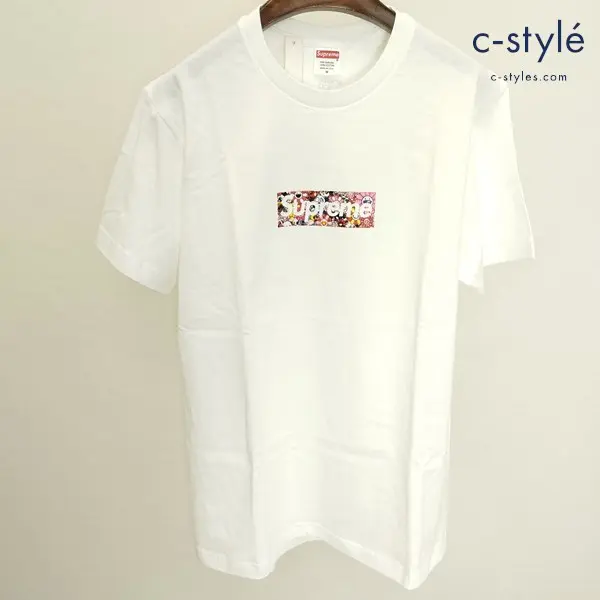 Supreme シュプリーム 20SS×村上隆 COVID-19 Relief Box Logo Tee M