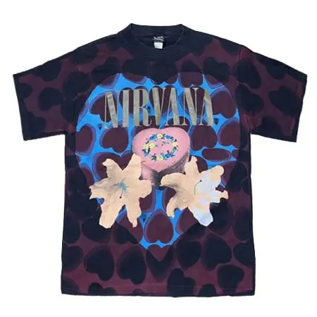 バンドTシャツ(BAND T-SHIRT) NIRVANA ニルヴァーナ HEART SHAPED BOX