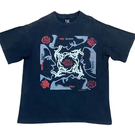 ロックTシャツ(ROCK T-SHIRT) Red Hot Chili Peppers レッド･ホット･チリ･ペッパーズ  シングルステッチ USA製 ヴィンテージ