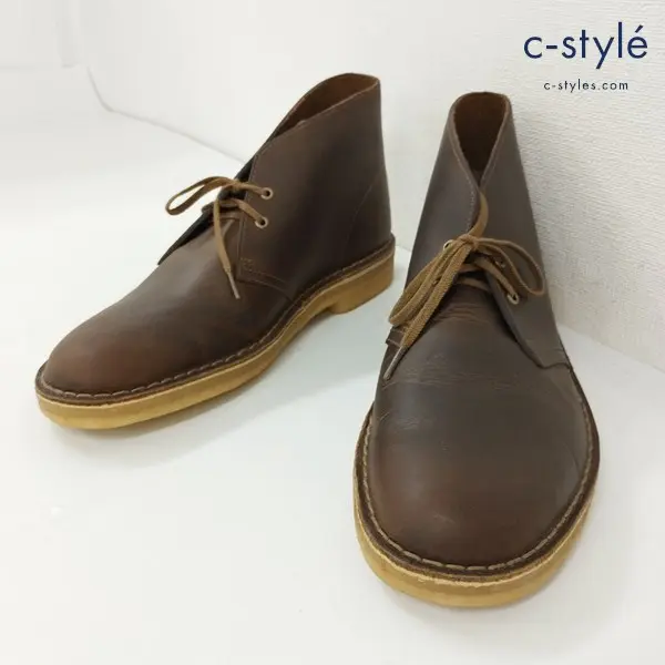 Clarks クラークス DESERT BOOT デザートブーツ UK9 ブラウン 13292 チャッカブーツ クレープソール