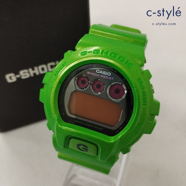 CASIO カシオ G-SHOCK メタリックカラーズ 腕時計 グリーン DW-6900NB 防水 デジタル