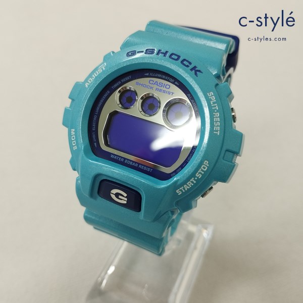 CASIO カシオ G-SHOCK クレイジーカラーズ 腕時計 ライトブルー DW-6900CB 防水 デジタル