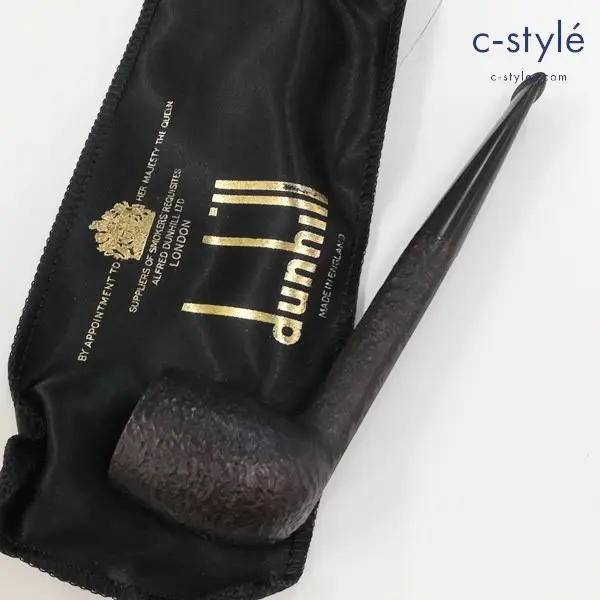 dunhill ダンヒル SHELL BRIAR 33F/T パイプ ダークブラウン MADE IN ENGLAND 喫煙具 タバコ 煙草