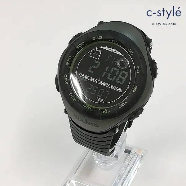 SUUNTO スント VECTOR HR 腕時計 ダークグリーン ベクター デジタル 高度計 気圧計の買取金額(買取実績)