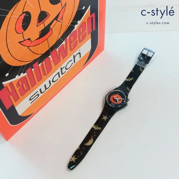 Swatch スウォッチ HALLOWEEN 腕時計 マルチカラー GZS30 クォーツ ハロウィン