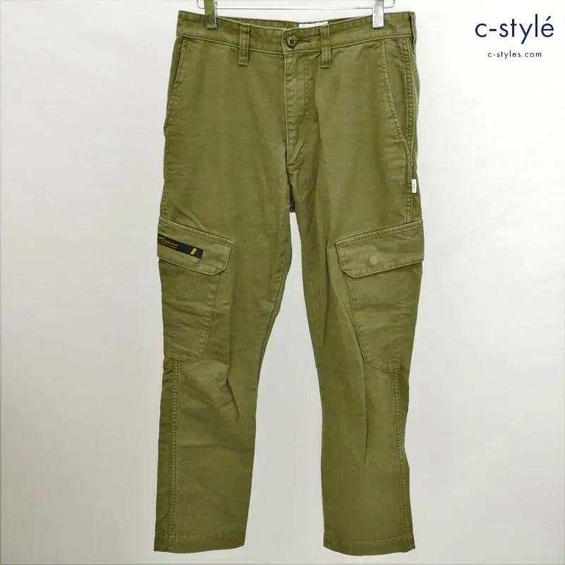 WTAPS ダブルタップス JUNGLE SKINNY 1 オリーブ トラウザー パンツ 201BRDT-PTM02 綿100