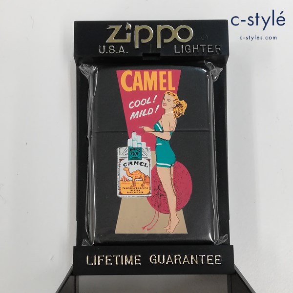 ZIPPO ジッポー CAMEL キャメル Cool Mild オイルライター ブラック 喫煙具