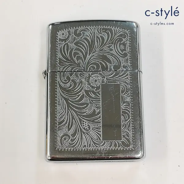 ZIPPO ジッポー アラベスク 唐草 1979 オイルライター シルバー 喫煙具