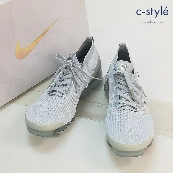 NIKE ナイキ AIR VAPORMAX FLYKNIT 3 ヴェイパーマックスフライニット スニーカー 28.5cm ホワイト AJ6900-102