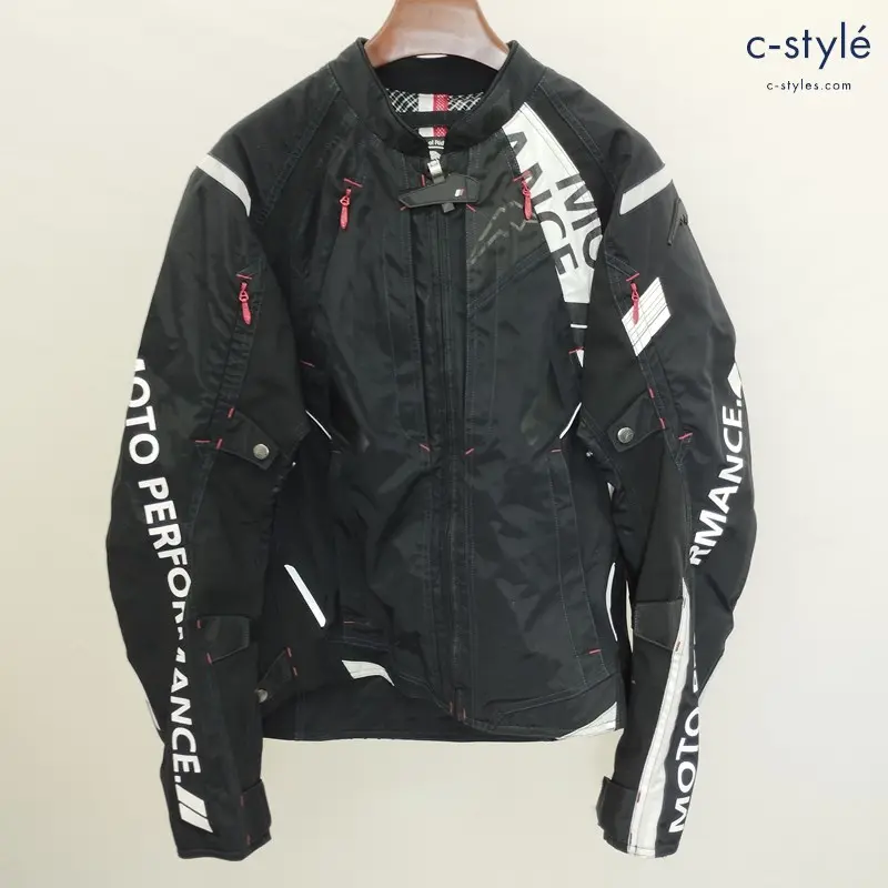 KUSHITANI クシタニ CONTEND JACKET コンテンドジャケット LL ブラック K-2364 ライディングジャケット バイクウェア