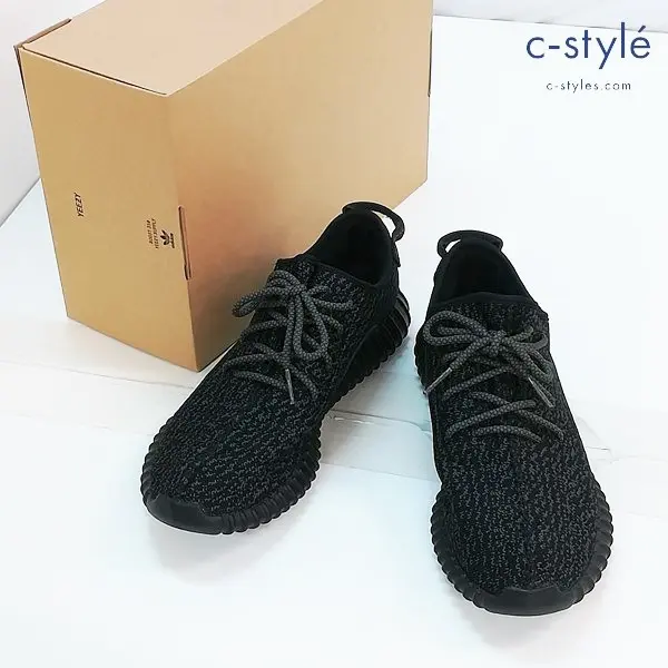 adidas アディダス YEEZY BOOST 350 スニーカー 30cm パイレートブラック BB5350 イージーブースト