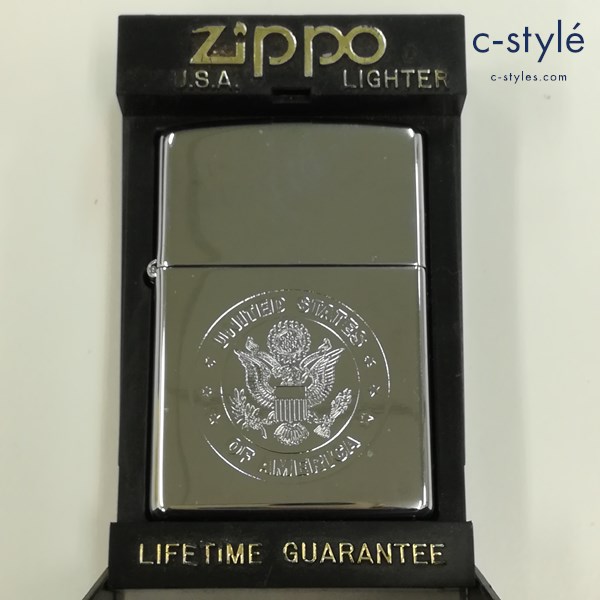 ZIPPO ジッポー United States of America 1998 オイルライター シルバー 喫煙具