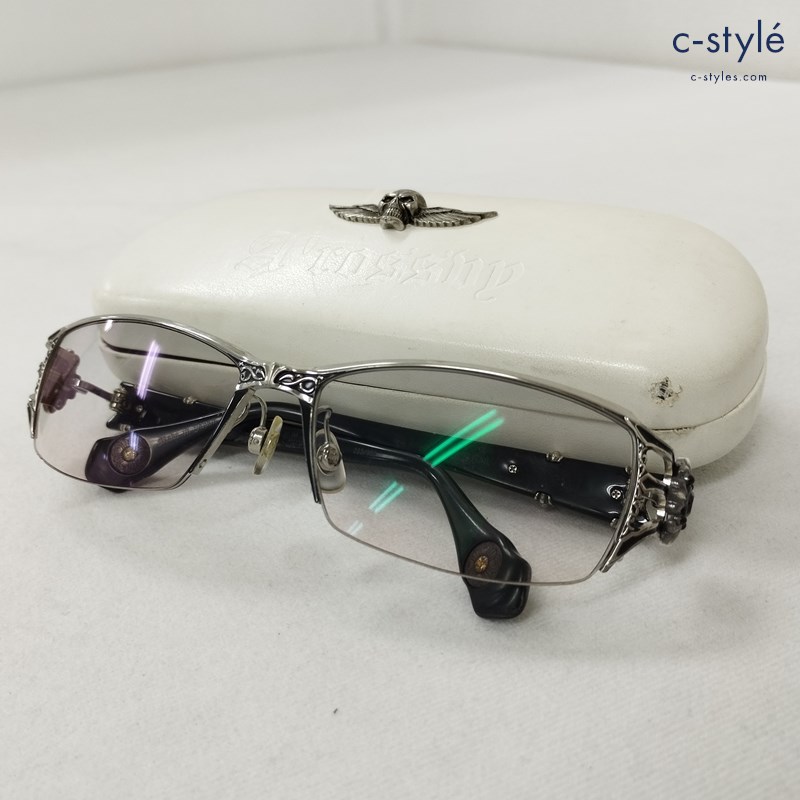 A’rossby ロズビー サングラス ブラック×シルバー 209251508 眼鏡 メガネ 日本製 アイウェア