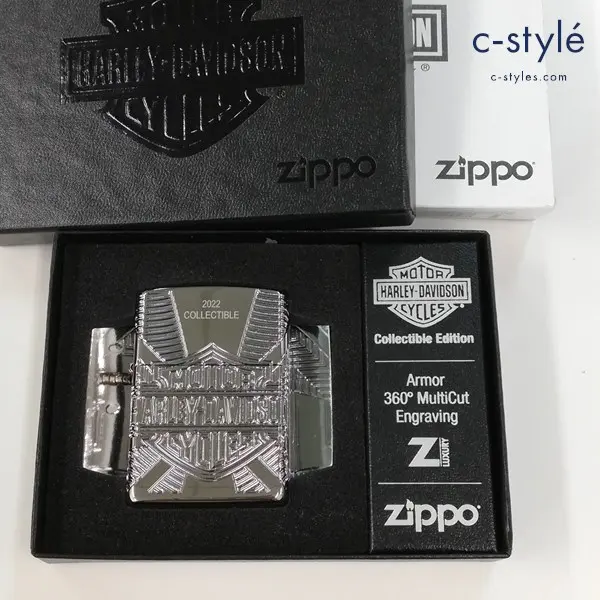 ZIPPO ジッポー HARLEY-DAVIDSON ハーレーダビッドソン Collection Edition オイルライター シルバー 喫煙具