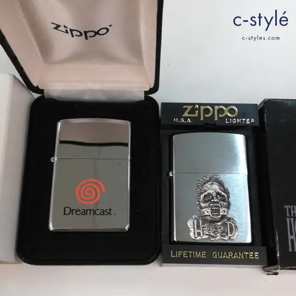 ZIPPO ジッポー ドリームキャスト THE HOUSE OF DEAD オイルライター シルバー 喫煙具